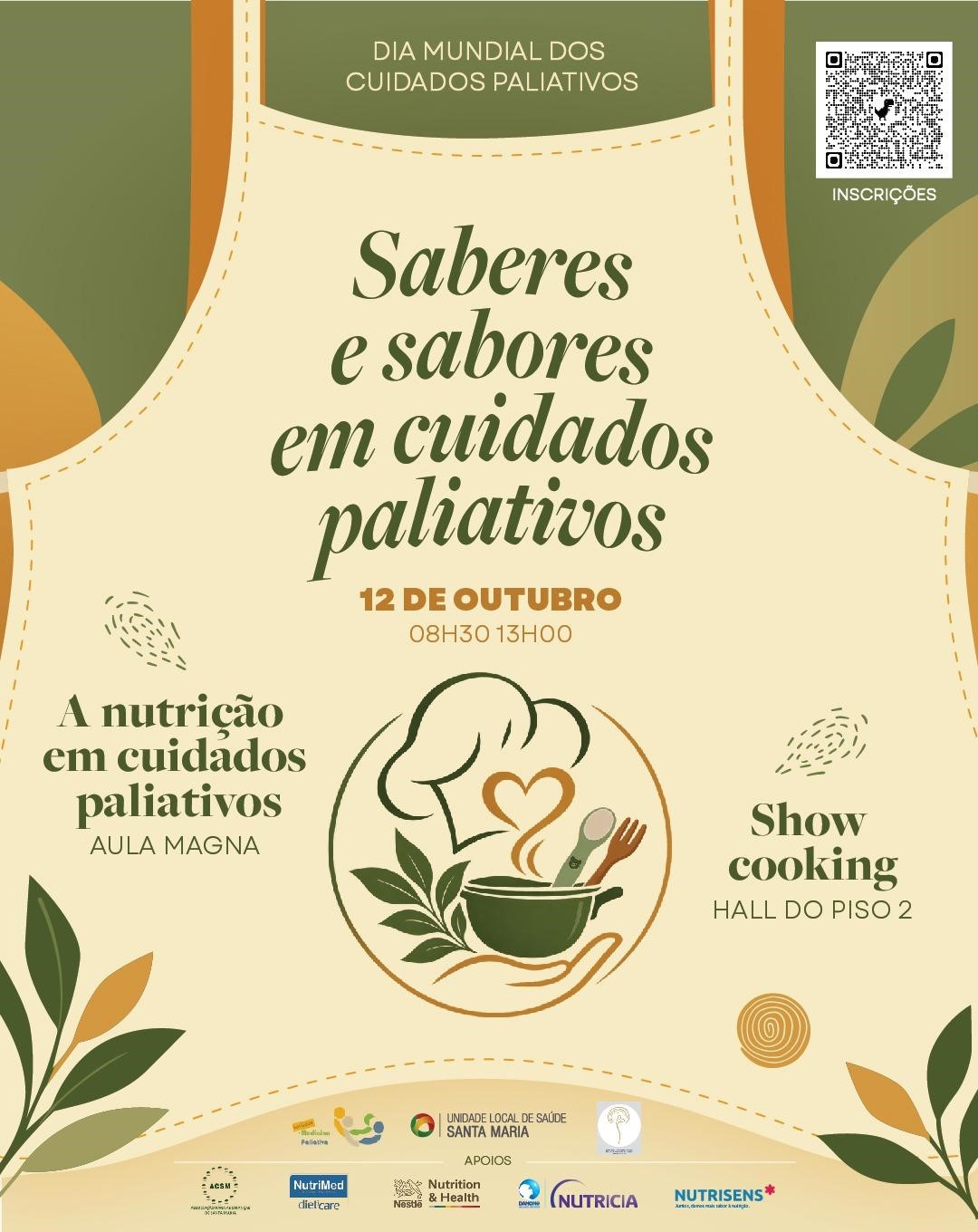 Cartaz do Dia Mundial dos Cuidados Paliativos